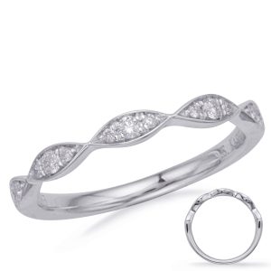 White Gold Matching Band White Gold Matching Band