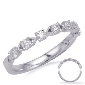 White Gold Matching Band White Gold Matching Band