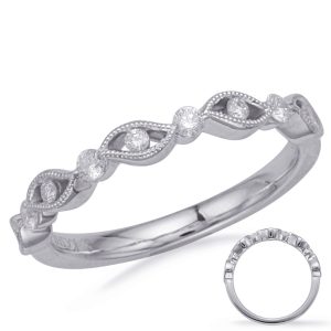 White Gold Matching Band White Gold Matching Band