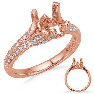 Rose Gold Engagement Ring Rose Gold Engagement Ring