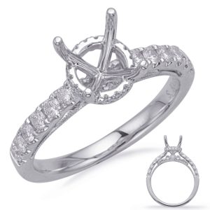 Round Diamond Engagement Ring