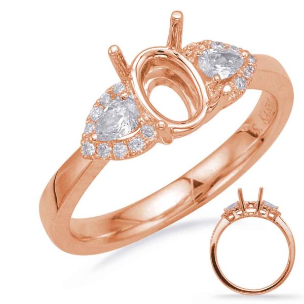 Pear Shape Diamond Engagement Ring