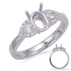 Pear Shape Diamond Engagement Ring Pear Shape Diamond Engagement Ring