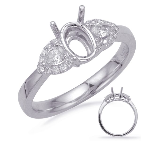 Pear Shape Diamond Engagement Ring