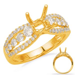 Yellow Gold Engagement Ring Yellow Gold Engagement Ring