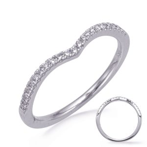 White Gold Wedding Band White Gold Wedding Band