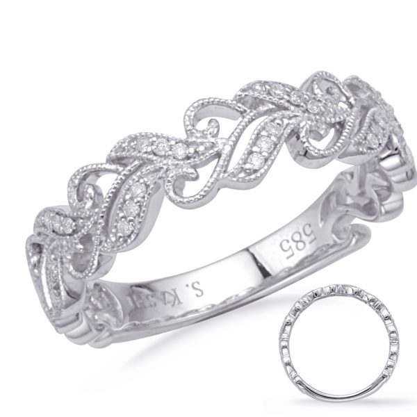 14KW Round Wedding Band