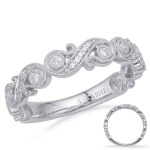 White Gold Matching Band White Gold Matching Band