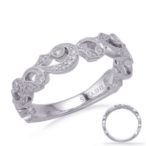 White Gold Matching Band White Gold Matching Band