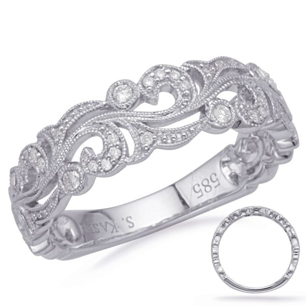 14KW Round Wedding Band
