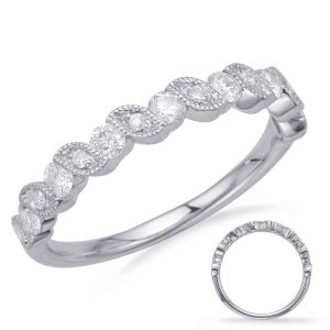 White Gold Matching Band White Gold Matching Band