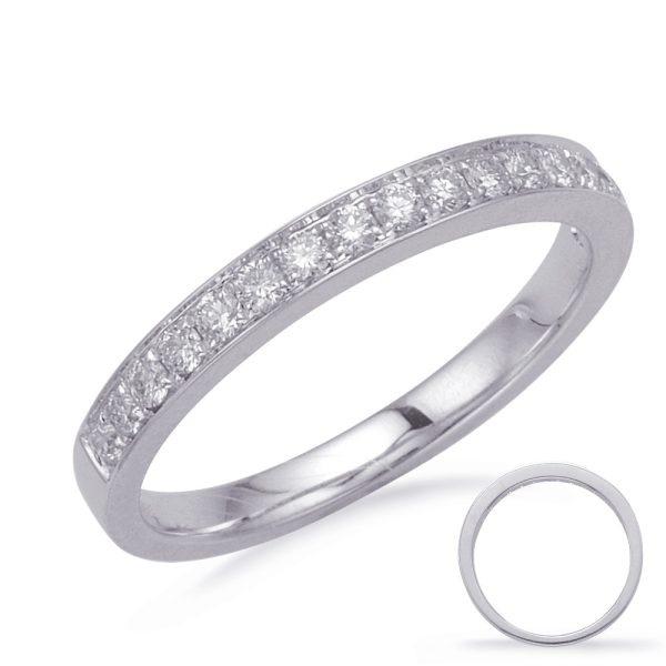 14KW Round Wedding Band
