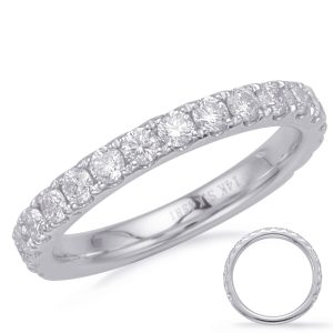 White Gold Matching Band White Gold Matching Band