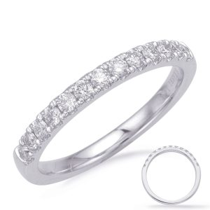 White Gold Matching Band White Gold Matching Band