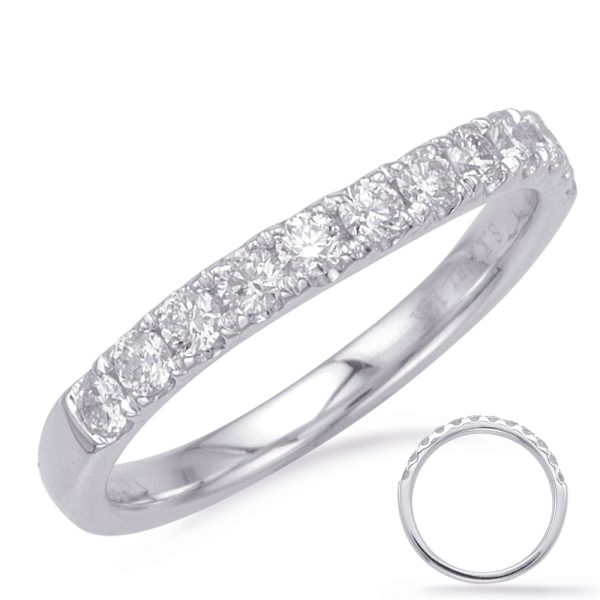 14KW Round Wedding Band
