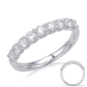 White Gold Matching Band White Gold Matching Band