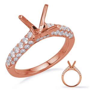 Rose Gold Engagement Ring Rose Gold Engagement Ring