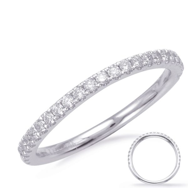 14KW Round Wedding Band