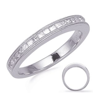 White Gold Matching Band White Gold Matching Band