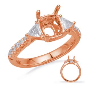 Rose Gold Engagement Ring Rose Gold Engagement Ring