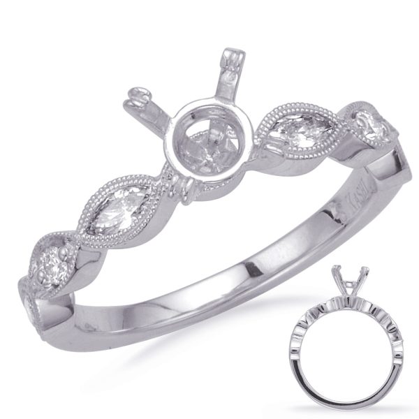 Marquise Diamond Engagement Ring