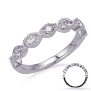 White Gold Matching Band White Gold Matching Band