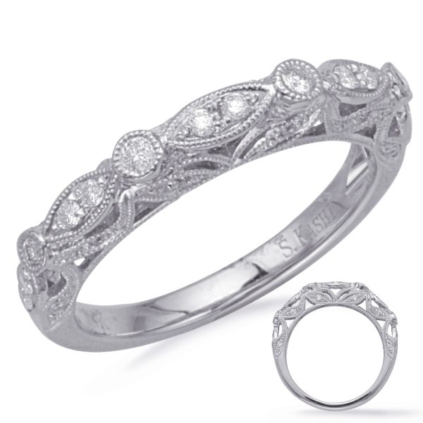 14KW Round Wedding Band