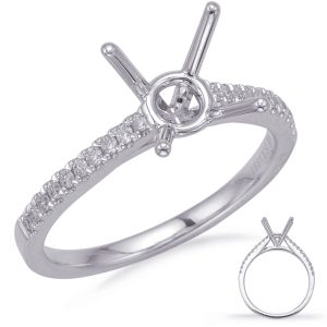 Round Diamond Engagement Ring