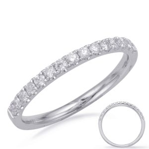 14KW Round Wedding Band