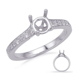 Round Diamond Engagement Ring