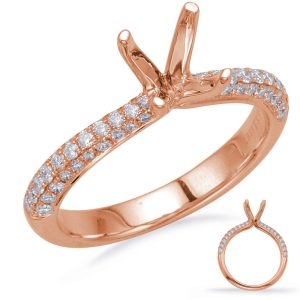 Rose Gold Engagement Ring Rose Gold Engagement Ring