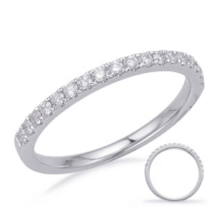 White Gold Matching Band White Gold Matching Band
