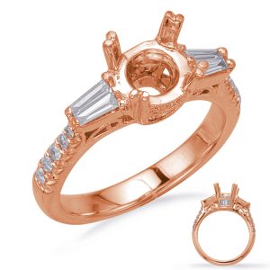 Rose Gold Engagement Ring Rose Gold Engagement Ring