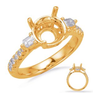 Yellow Gold Engagement Ring Yellow Gold Engagement Ring