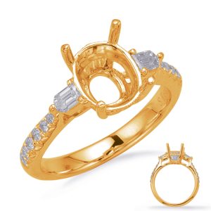 Yellow Gold Engagement Ring Yellow Gold Engagement Ring