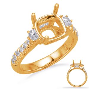 Yellow Gold Engagement Ring Yellow Gold Engagement Ring