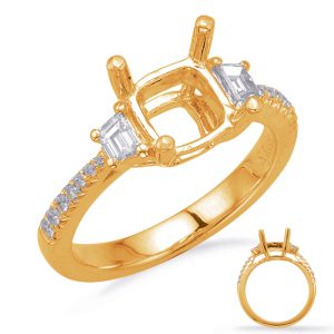 Yellow Gold Engagement Ring Yellow Gold Engagement Ring