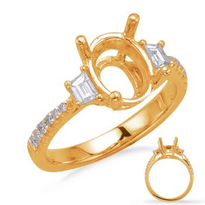 Yellow Gold Engagement Ring Yellow Gold Engagement Ring