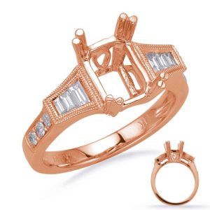 Rose Gold Engagement Ring Rose Gold Engagement Ring