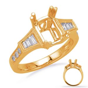 Yellow Gold Engagement Ring Yellow Gold Engagement Ring