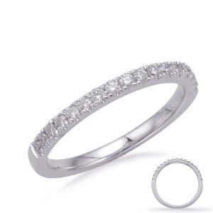 White Gold Matching Band White Gold Matching Band