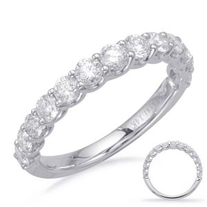 White Gold Matching Band White Gold Matching Band