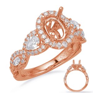 Marquise Diamond Engagement Ring
