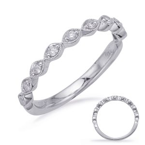 White Gold Matching Band White Gold Matching Band