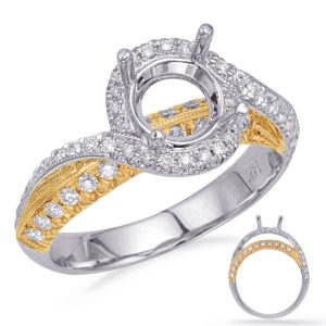 Round Diamond Engagement Ring
