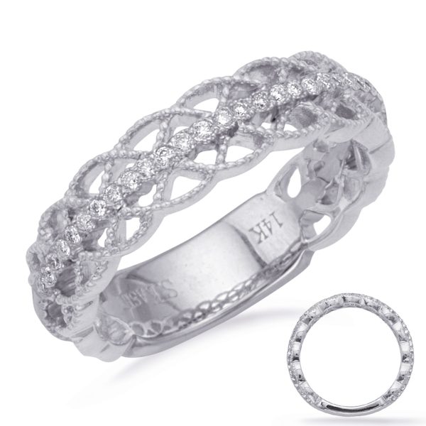 14KW Round Wedding Band