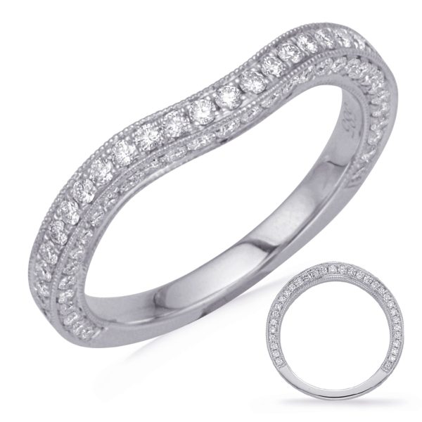 14KW Round Wedding Band