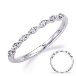 White Gold Wedding Band White Gold Wedding Band
