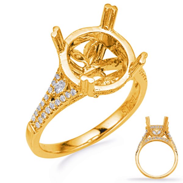 Marquise Diamond Engagement Ring