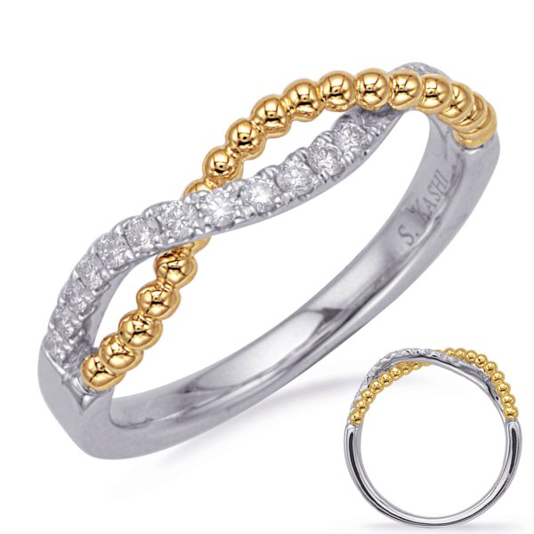 14KYW Round Wedding Band